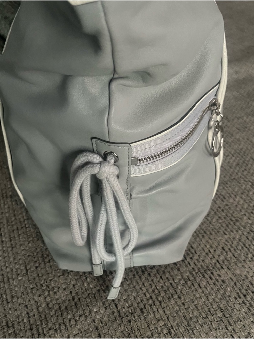 Coach Poppy with White Trim and Silver Hardware - Picture 11 of 15